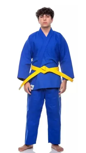 Kimono Judo Bronze Adulto Azul