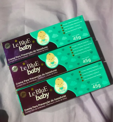 Kit 3 Pomada LeBlue Baby 45g Assadura (Lacrada)