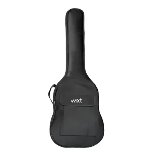 CAPA DE GUITARRA CLASSIC LUXO 600D - 8MM- COM ALCA DE MAO E DUPLA DE OMBRO-PRETA- MX-CGL01