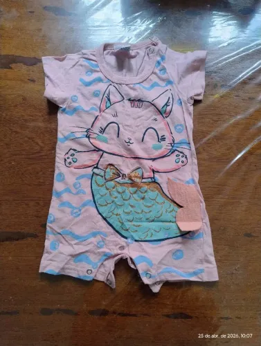 Roupa de bebê menina 4 unidades