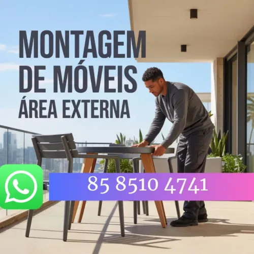 montador de moveis experiência e ótimo serviço