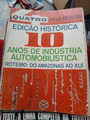 Revista quatro rodas 1966 edição especial 10 anos indústria brasileira