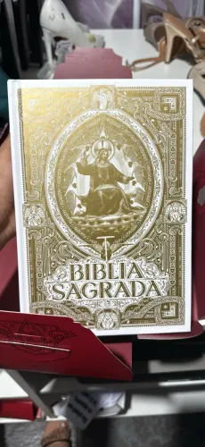Bíblia sagrada católica minha biblioteca Pe Matos Soares 2025