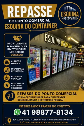 Conveniência de bebidas e lanches