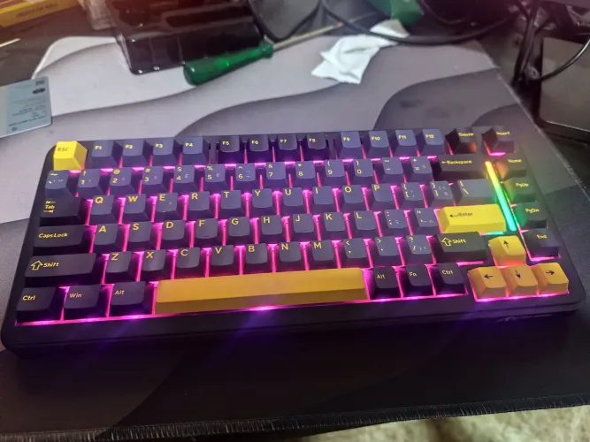 Teclado Attack Shark M86 Wireless(Sem Fio). ACEITO PROPOSTAS OU TROCA!!