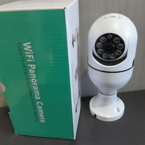Câmera de Segurança wifi lampada 360º icsee