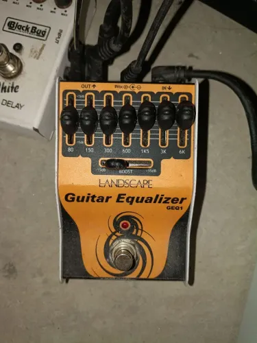 Pedal landscape equalizador 7 bandas 