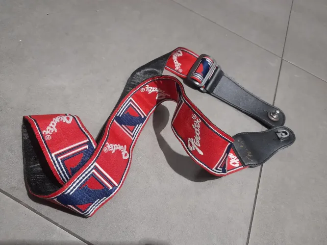 Correia fender guitarra baixo violao com strap lock