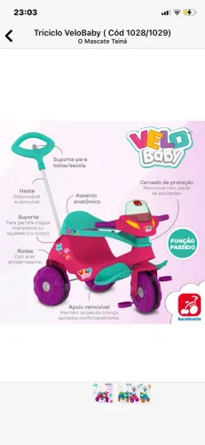 Carrinho de passeio 