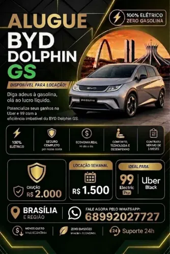 BYD Dolphin EV (Elétrico) 2025