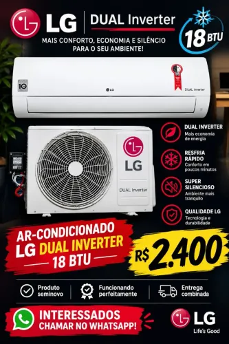 Ar condicionado 18 mil BTUs