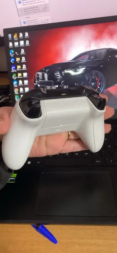 Controle Xbox funcionando perfeitamente