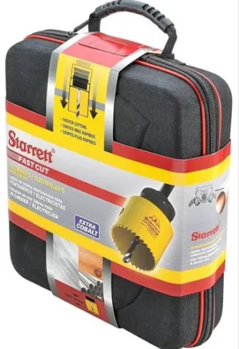 Kit Serra Copo Starrett Fast Cut Extra Cobalt Original Novo Lacrado
