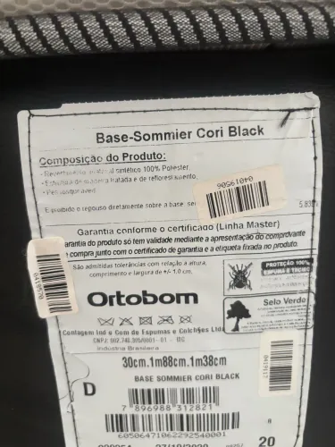 Cama Box de Casal Ortobom