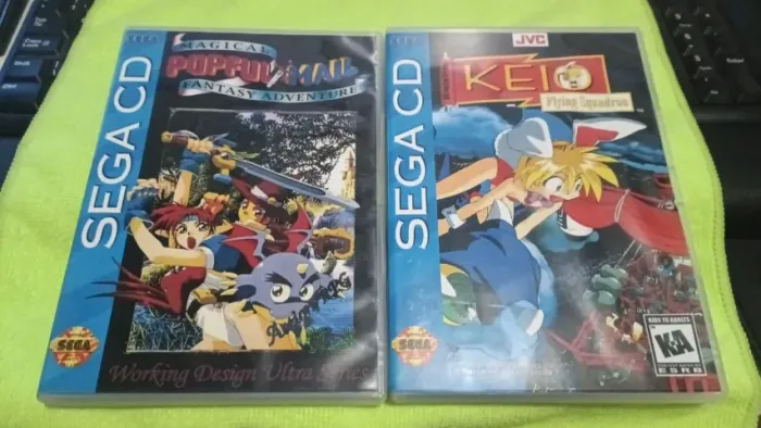 Keio Flying Squadron & Popful Mail Magical Fantasy Adventure (réplicas) para SEGA CD