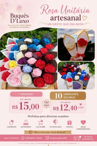 Rosas de Cetim