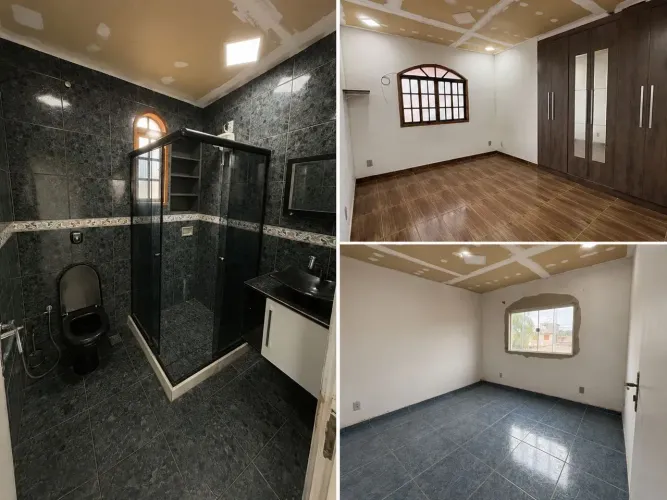 CASA COM 3 QUARTOS EM SEPETIBA