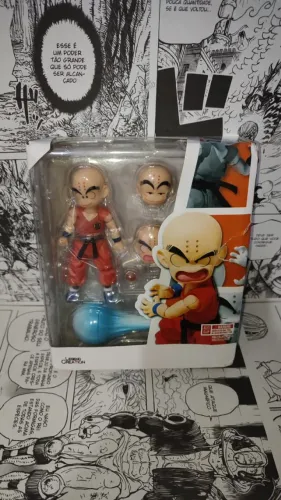 OPORTUNIDADE | Figure Kuririn Articulado Dragon Ball Z com Acessorios