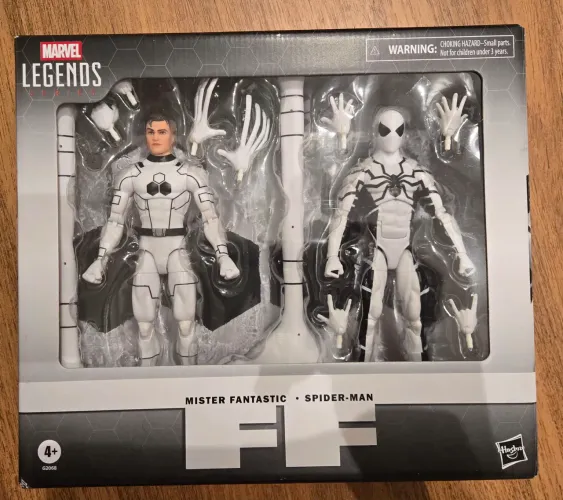 2PACK SENHOR FANTASTICO E HOMEM ARANHA MARVEL LEGENDS HASBRO