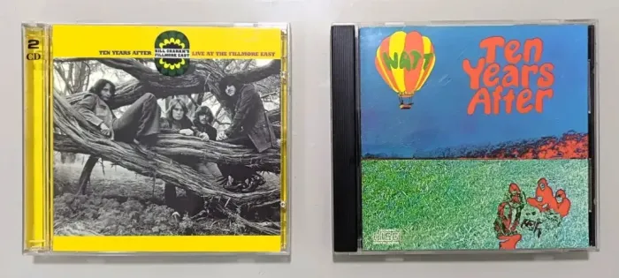 Lote CD Ten Years After: Live At The Fillmore East (duplo) e Watt (Importados)