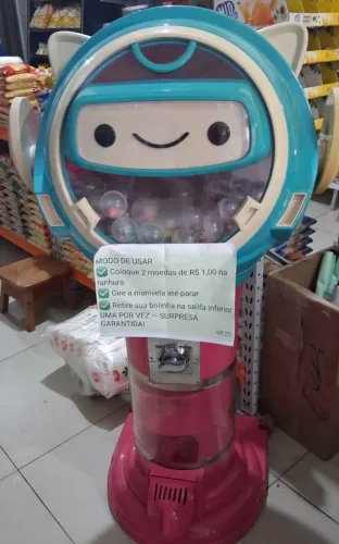 Máquina de bolinha Olha o anúncio para saber mais sobre a máquina