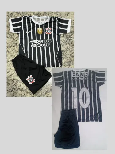 Conjunto infantil Corinthians 