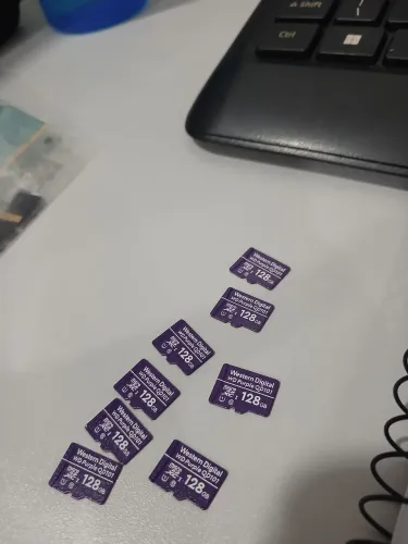 Cartões Micro Sd 128 Gb Western Purple Digital
