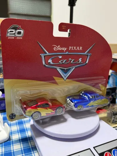 Cars Disney duo pack mcqueen doc Hudson