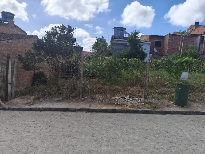 Terreno com 3 lotes de área total de 270m², á venda, localizado em Sairé - Pernambuco.