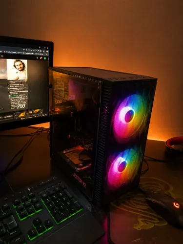 Pc/cpu gamer, processador core i5, 8gb, 500gb, placa de video 2gb, gabinete gamer, leia!