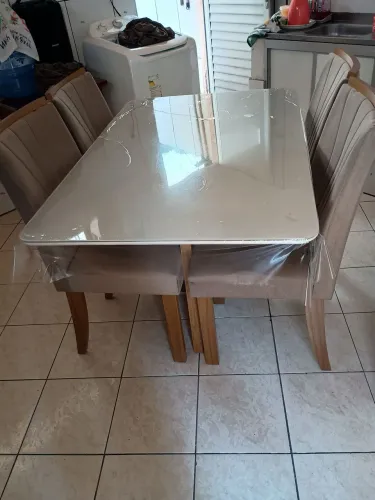Jogo de mesa de jantar