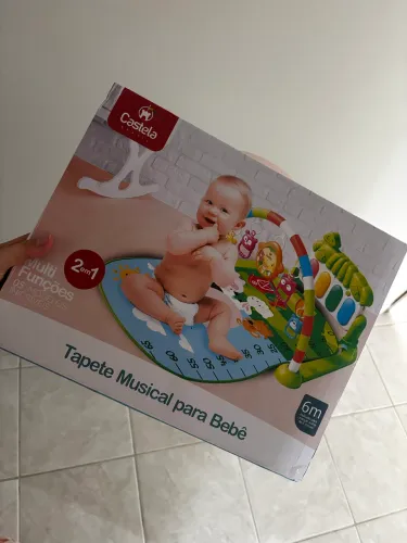 Tapete Musical para bebês - multifunções 