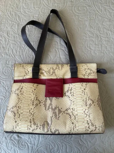 Bolsa feminina de couro legitimo 