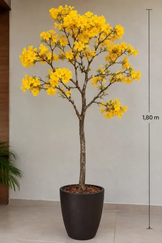 Árvore Ipê Amarelo artesanal