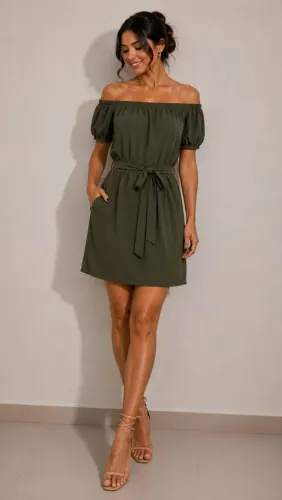 Macaquinho estilo vestido
