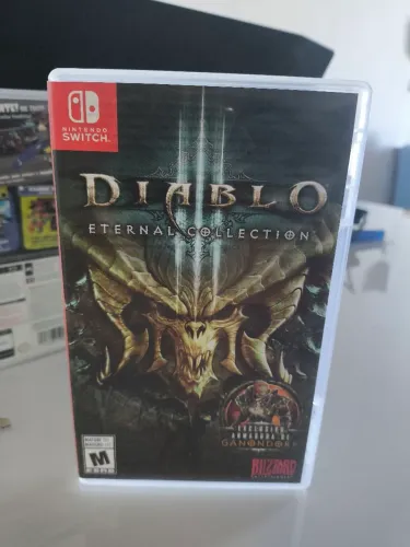 Jogo para nintendo switch usado mídia física diablo 3 eternal collection