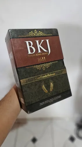 Bíblia King James 1611 com Estudo Holman