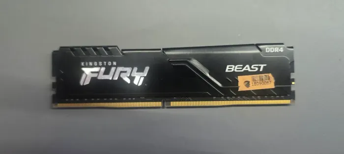 Memória RAM Kingston Fury Beast 8GB DDR4 2666MHz