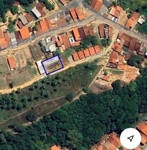 Terreno localizado na Rota Ecológica de Milagres (250m²)