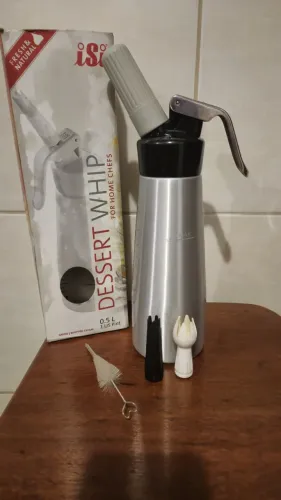 Garrafa de Chantilly ISI Dessert Whip em Aço Inox 500 ml