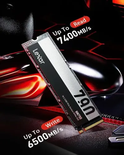 Lexar NM790 1TB M.2 2280 PCIe Gen 4×4 NVMe SSD | 7400MB/s ZERADO + GARANTIA!