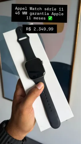 Appel Watch série 11 46 MM Garantia Apple 18/03/27