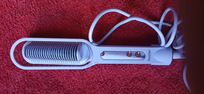 Escova de cabelo alisadora e babyliss