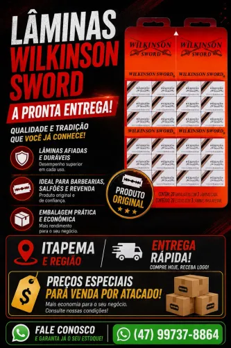 Lâminas de barbear Wilkinson - Super preço