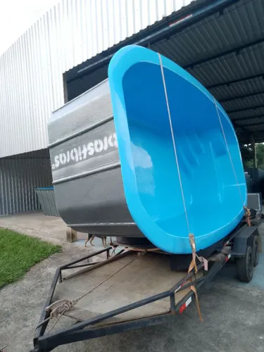 Piscina de fibra 6 metros