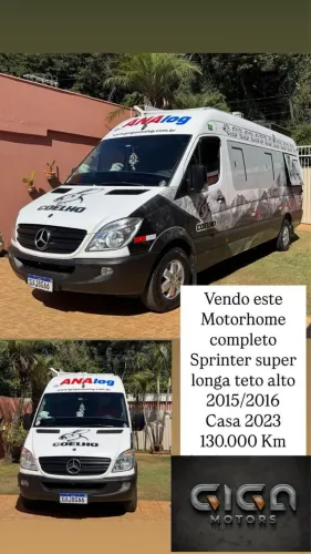 Mercedes-Benz Sprinter 415 Furgão Lon.t.alto 2.2 Dies 2016