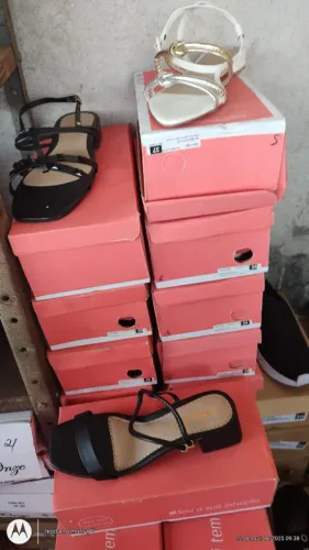 sandalias, sapatilhas,rasteirinhas, tênis, chinelos