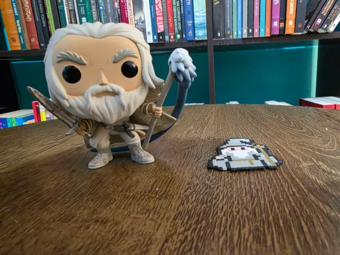 Funko pop Gandalf the white - com brinde