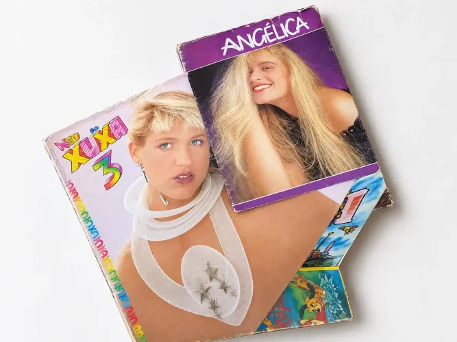 Disco De Vinil Lp Xou Da Xuxa 3 Original Angélica 1988 Disco De Vinil Vou De Táxi
