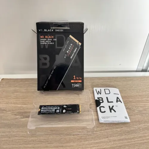 SSD WD Black SN850X 1TB NVMe M.2 PCIe 4.0 7300MB/s com Garantia